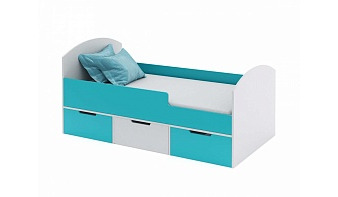 Синяя Детская кровать Бланш Мини BMS