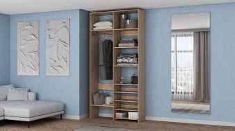 Напольный Стеллаж для одежды Мирта 79 BMS