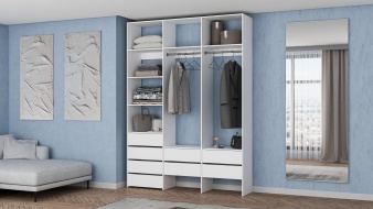 Стеллаж для одежды Мирта 54 BMS