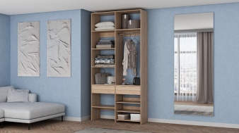 Напольный Стеллаж для одежды Мирта 81 BMS