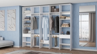 Напольный Стеллаж для одежды Мирта 70 BMS