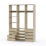 Стеллаж для одежды Мирта 97 BMS - Фото 2