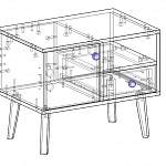 Схема сборки Журнальный стол Марио 12 BMS