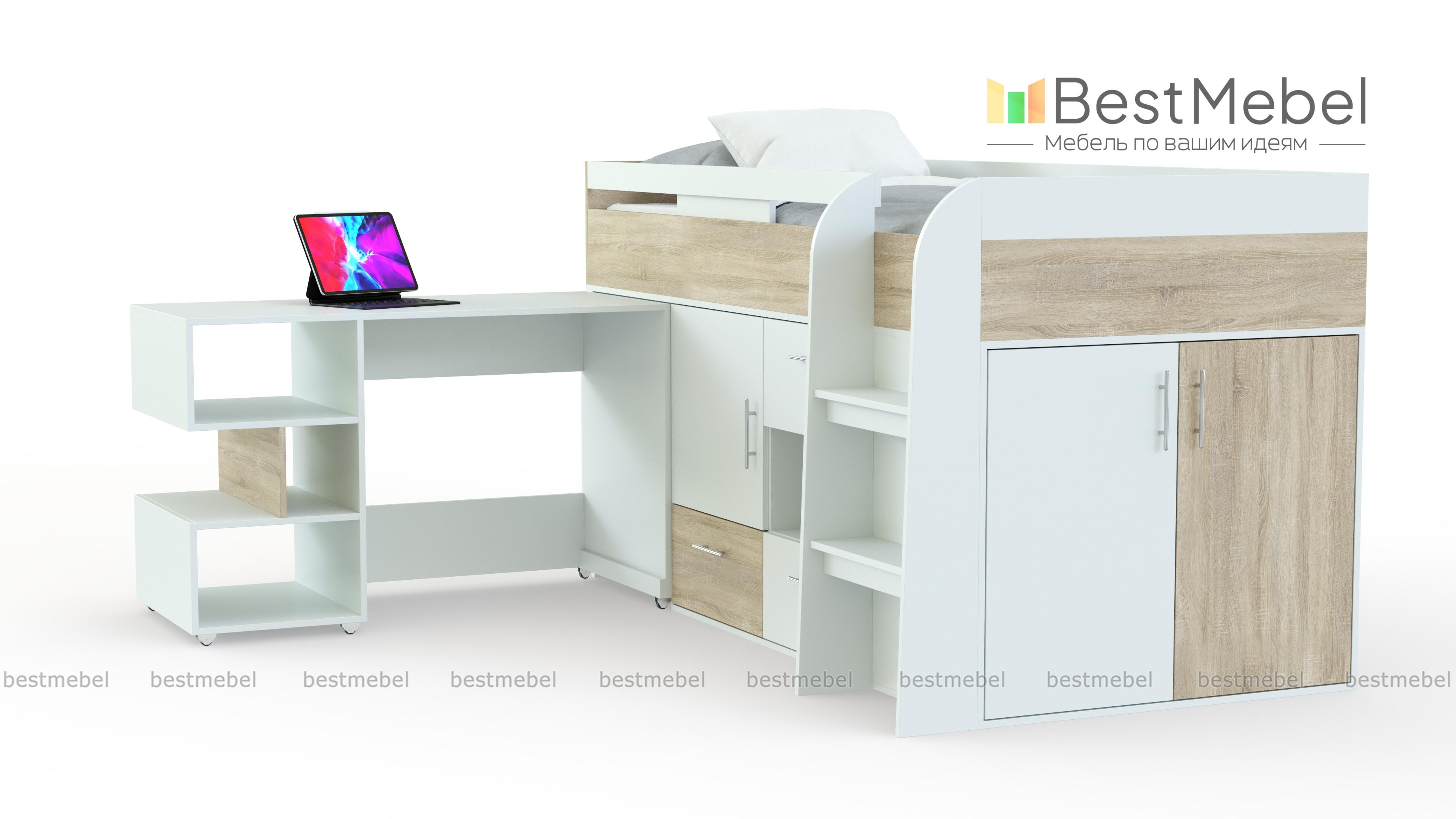 Кровать Олеся-21 BMS - Фото