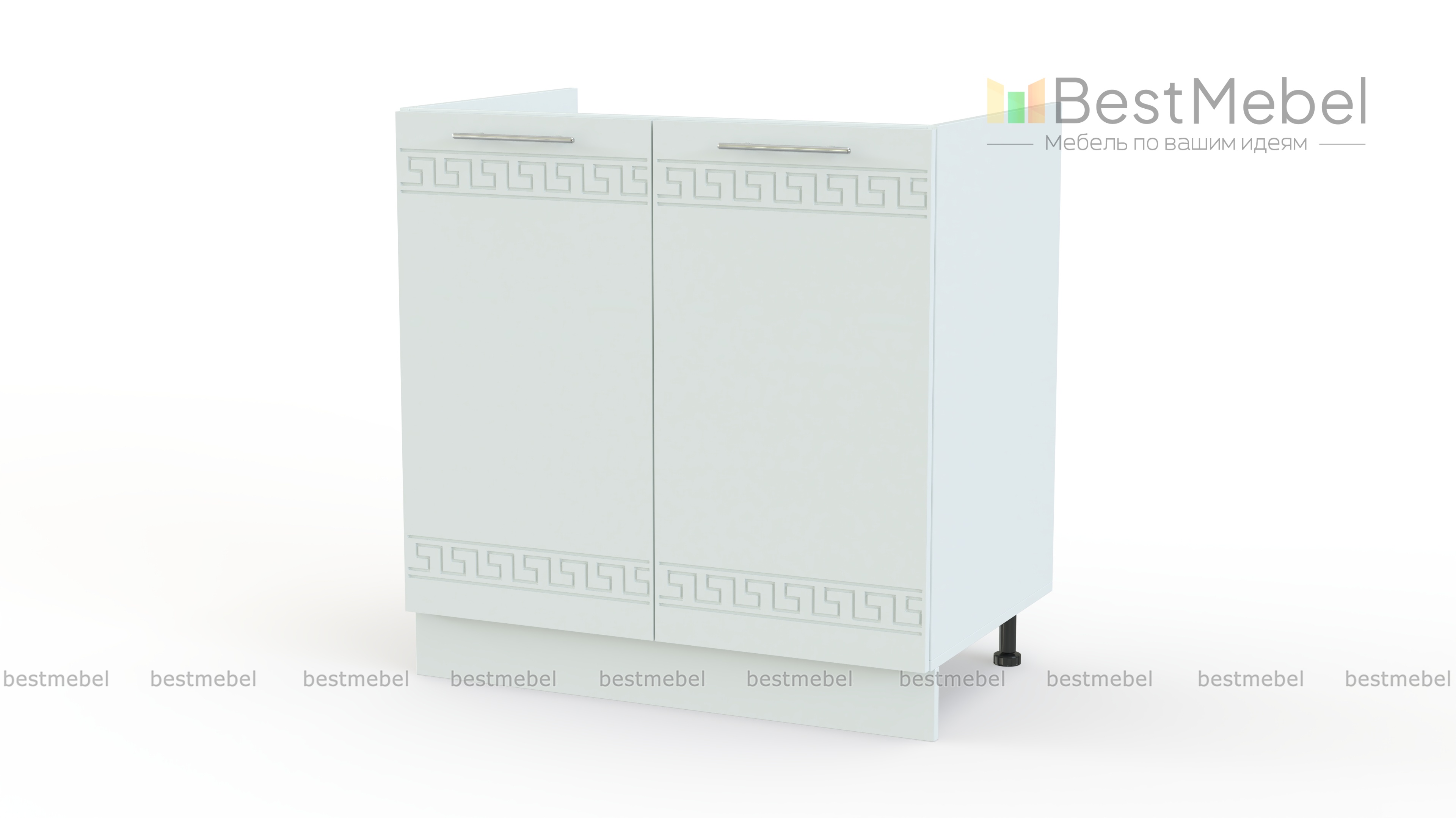 Тумба под мойку 2 двери Греция BMS