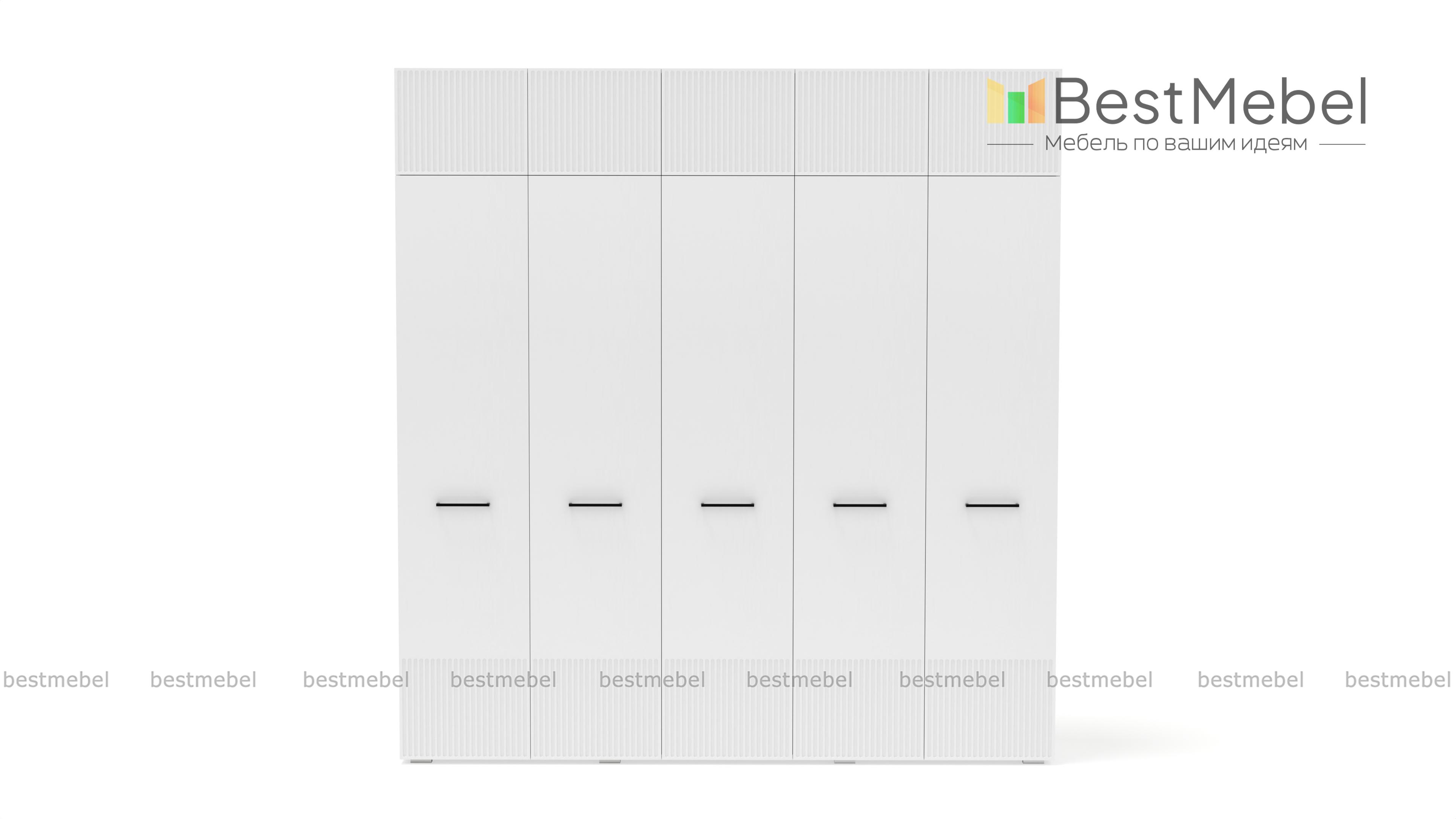 Шкаф распашной Декарт 11 BMS - Фото