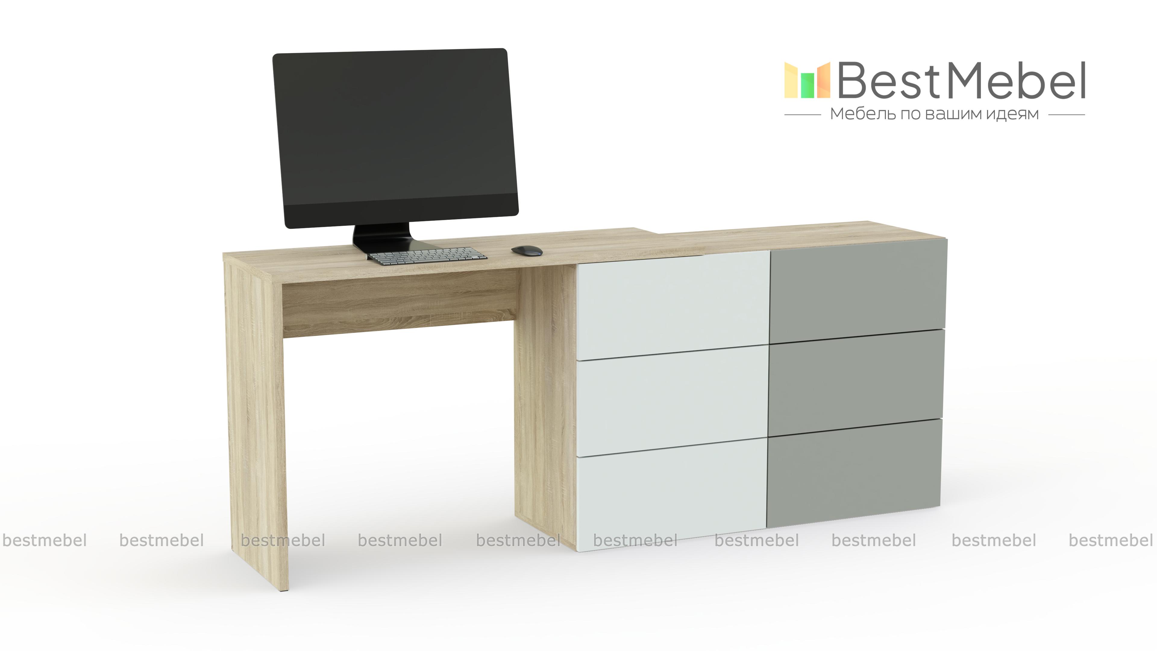 Комод со столом Капри BMS - Фото