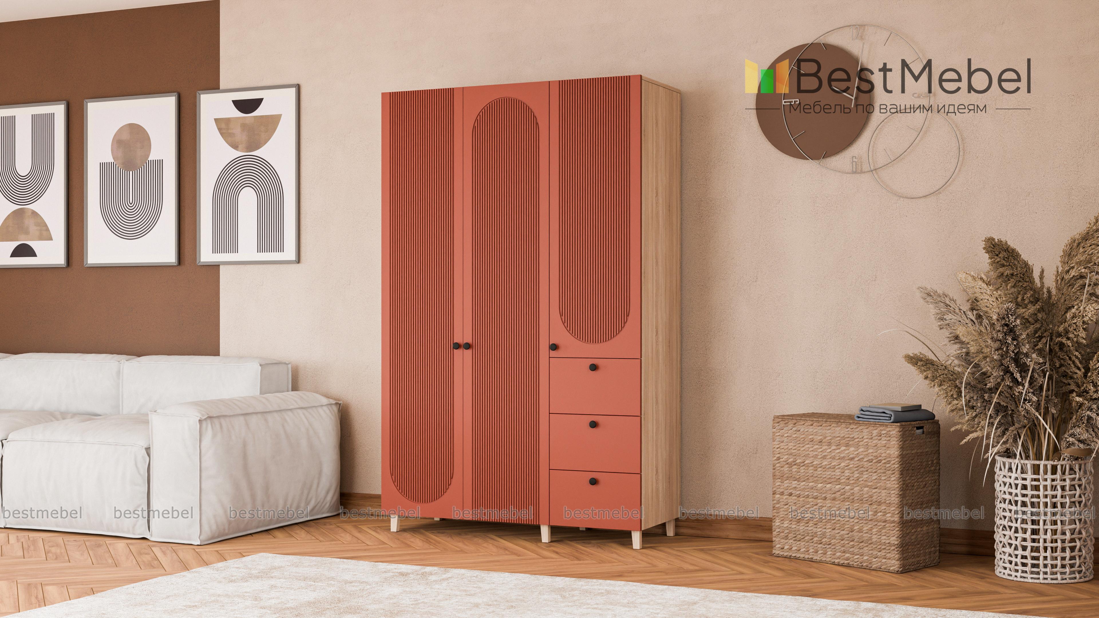 Шкаф распашной Рене 24 BMS - Фото