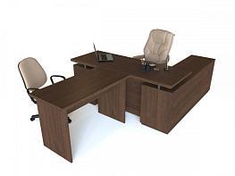 Стол руководителя Ливерпуль 2 BMS (1700х750х700)