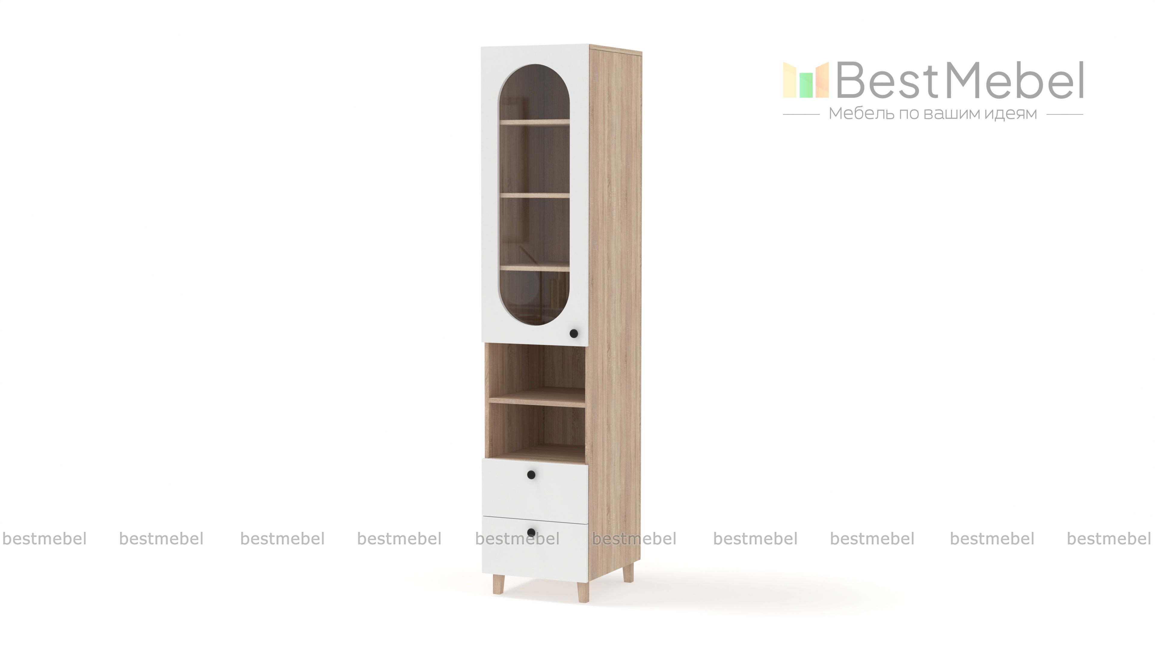 Шкаф-пенал Рене 3 BMS