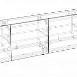 Схема сборки Тумба под ТВ Риф 11 BMS