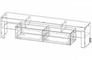 Тумба под тв Тренди  (1870х450х350)