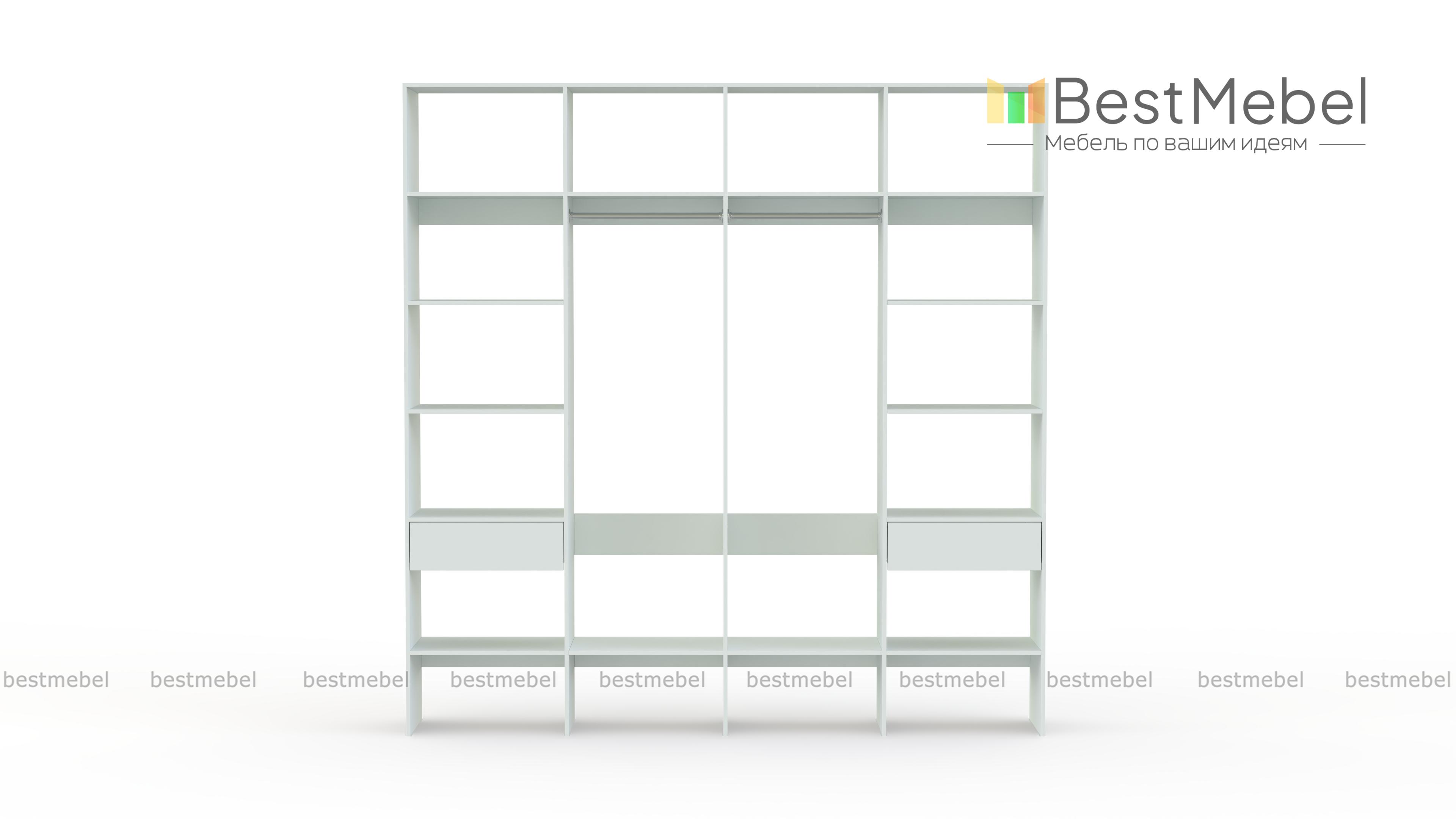 Стеллаж для одежды Мирта 59 BMS - Фото