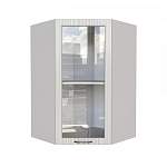 Шкаф верхний высокий Гарда угловой стекло 550 BMS - Фото 10