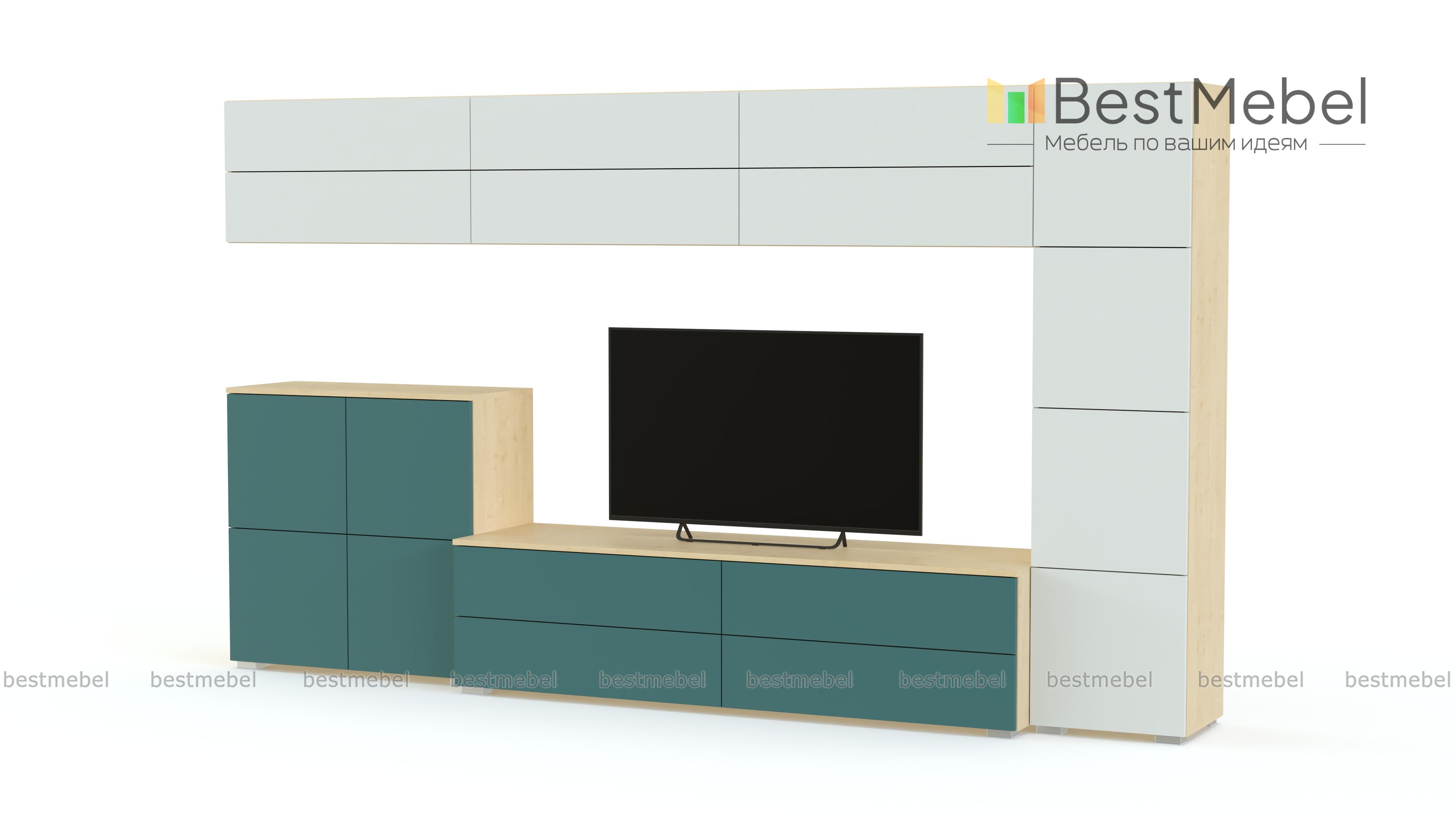 Гостиная Хай-Тэк-19 Набор 8 BMS - Фото