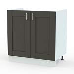 Шкаф нижний под мойку с 2-мя дверцами Лофт BMS - Фото 1