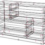 Комод Нордли Nordli 4