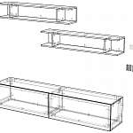 Схема сборки Стенка для гостиной Санни 11 BMS