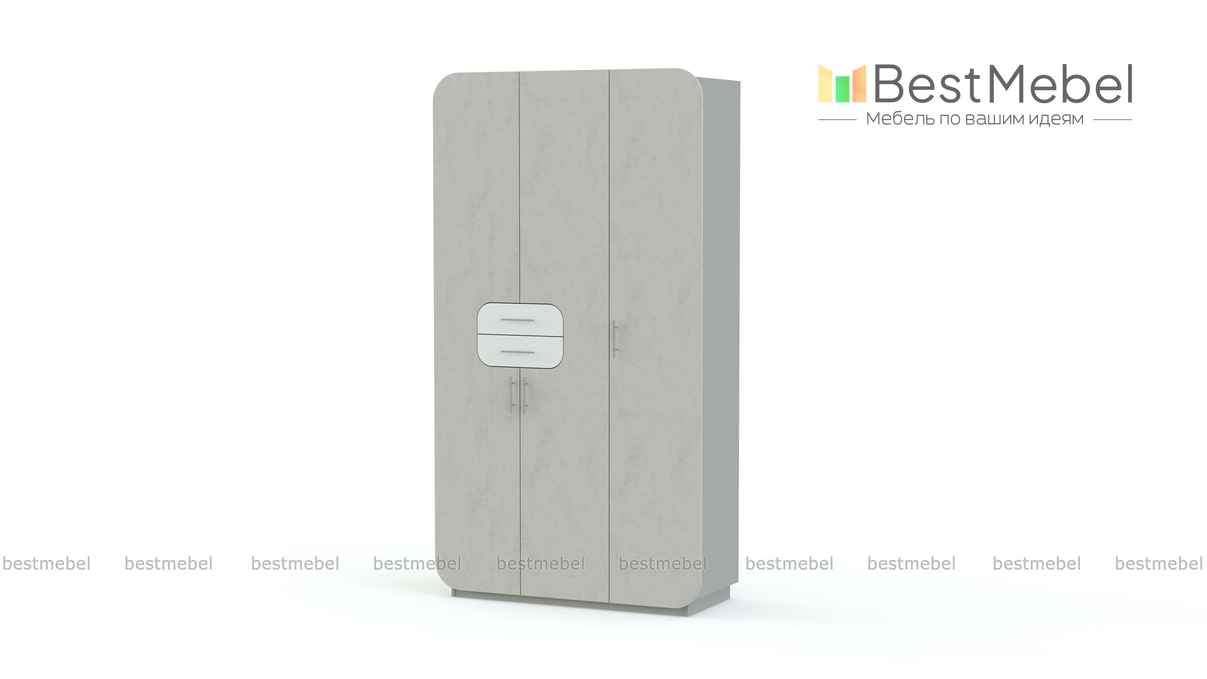 Распашной шкаф Модерно 9.1 BMS - Фото