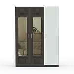 Шкаф с зеркалом Анастасия 3 BMS - Фото 3