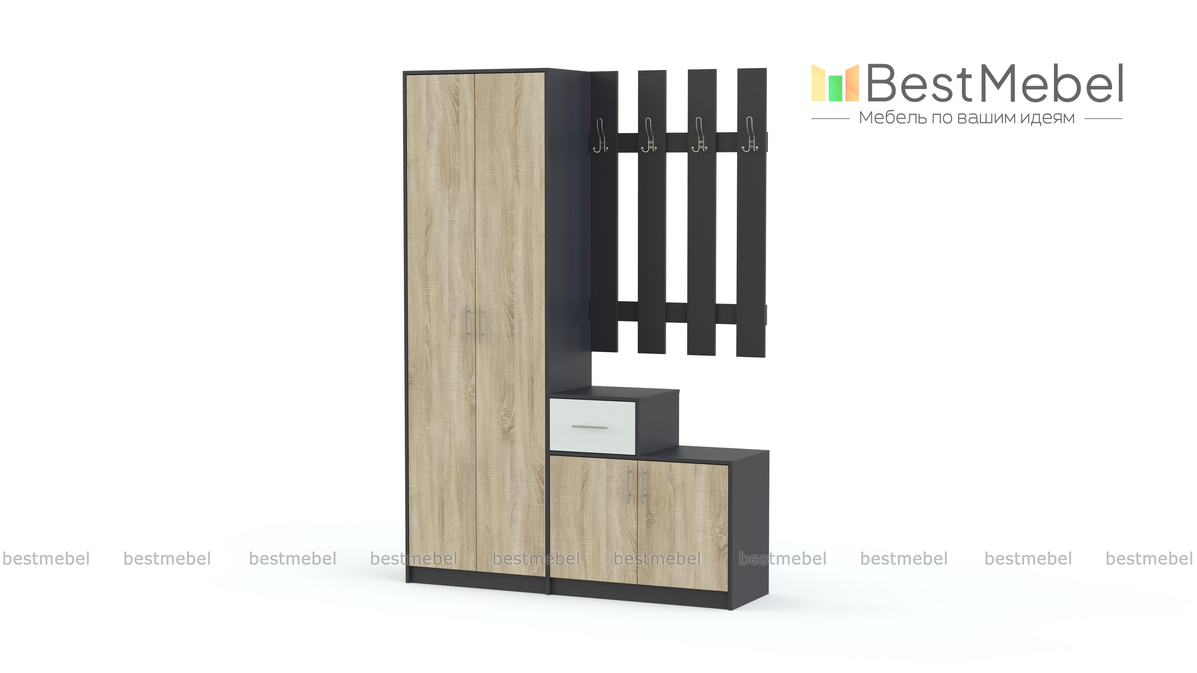 Прихожая Идеал 29 BMS - Фото