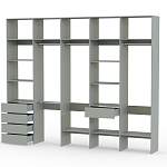 Стеллаж для одежды Мирта 73 BMS - Фото 7