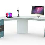 Письменный стол для двоих Дублин 99 BMS - Фото 1