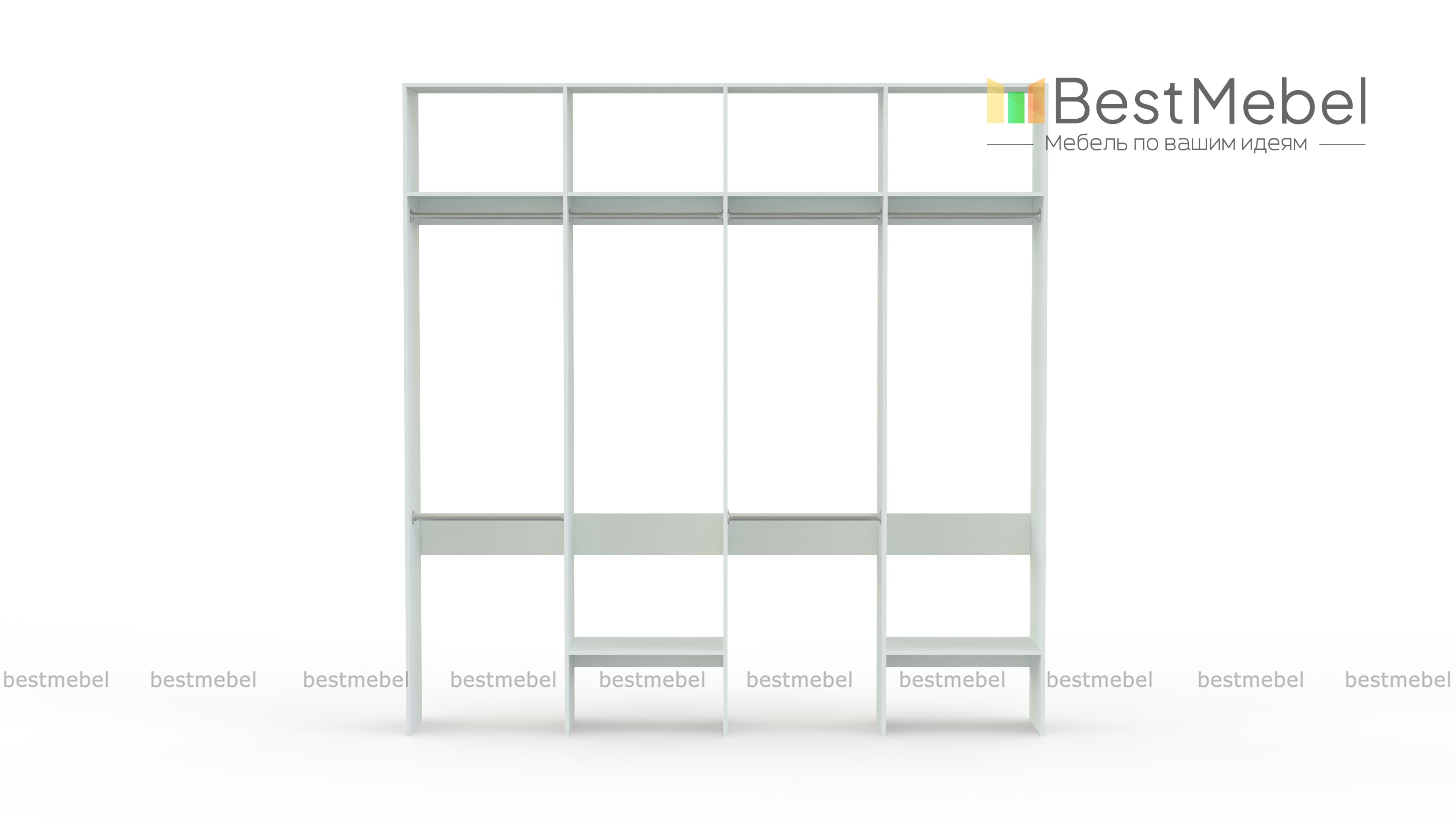 Стеллаж для одежды Мирта 62 BMS - Фото