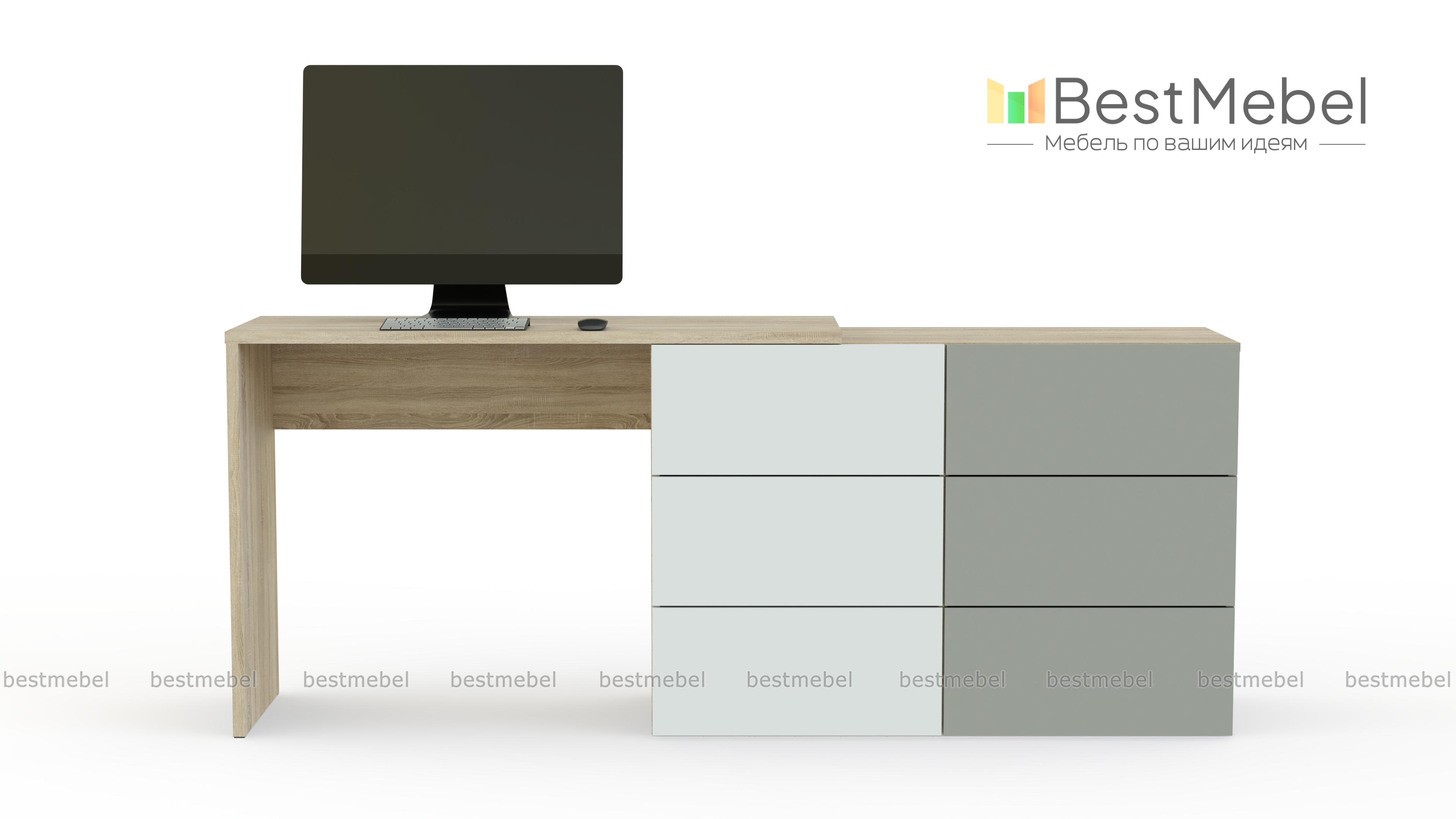 Комод со столом Капри BMS - Фото