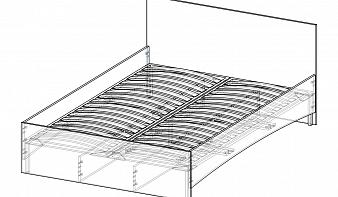Схема сборки кровати саломея