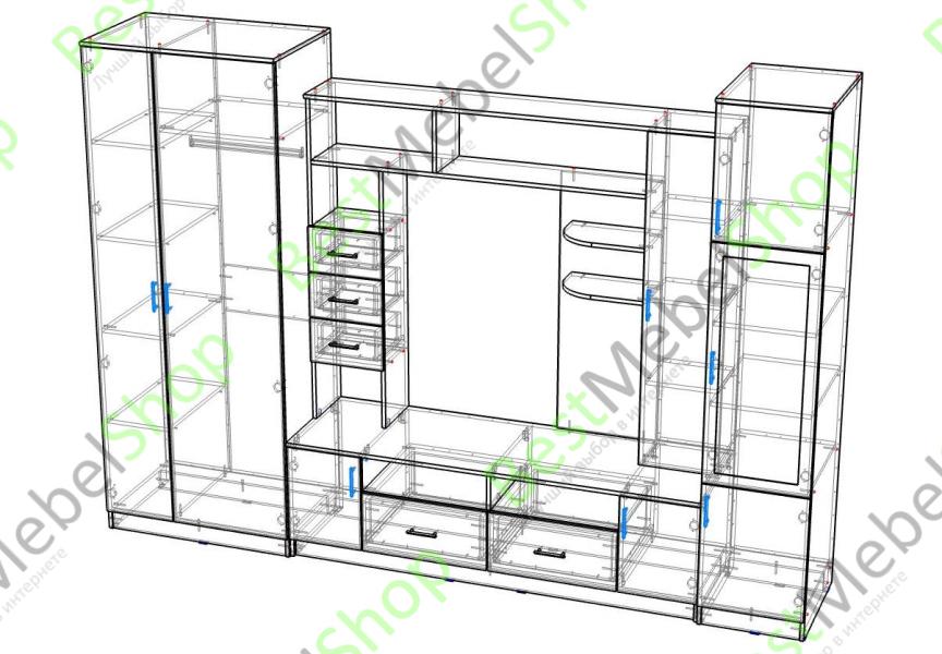 Схема сборки венеция. Стенка Фиеста 17 BMS. Стенка Lugo BMS. Гостиная Фиеста 3 сборка. Стенка мега-14 BMS.
