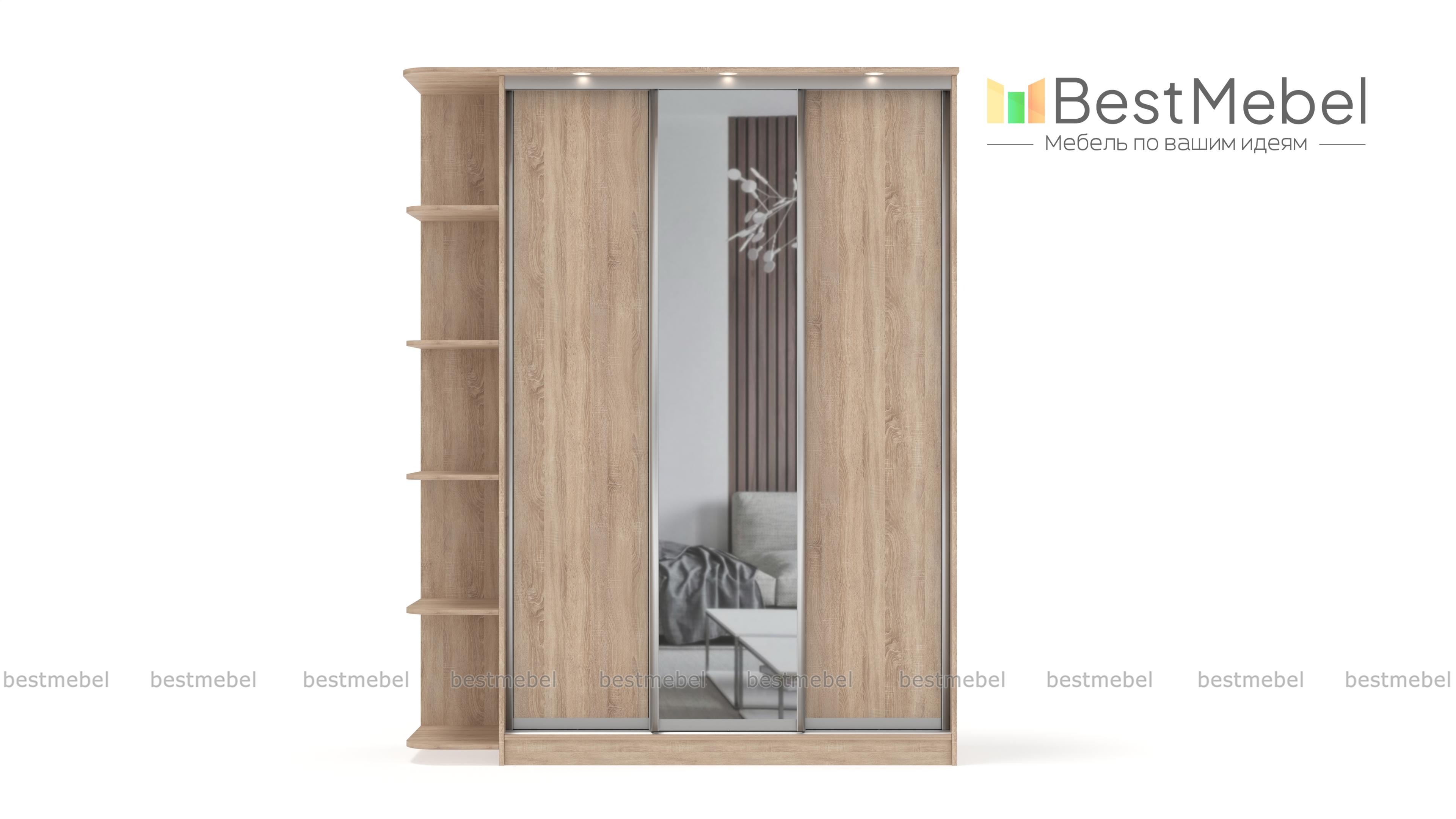 Шкаф-купе Байкал-Рамир 3 BMS - Фото