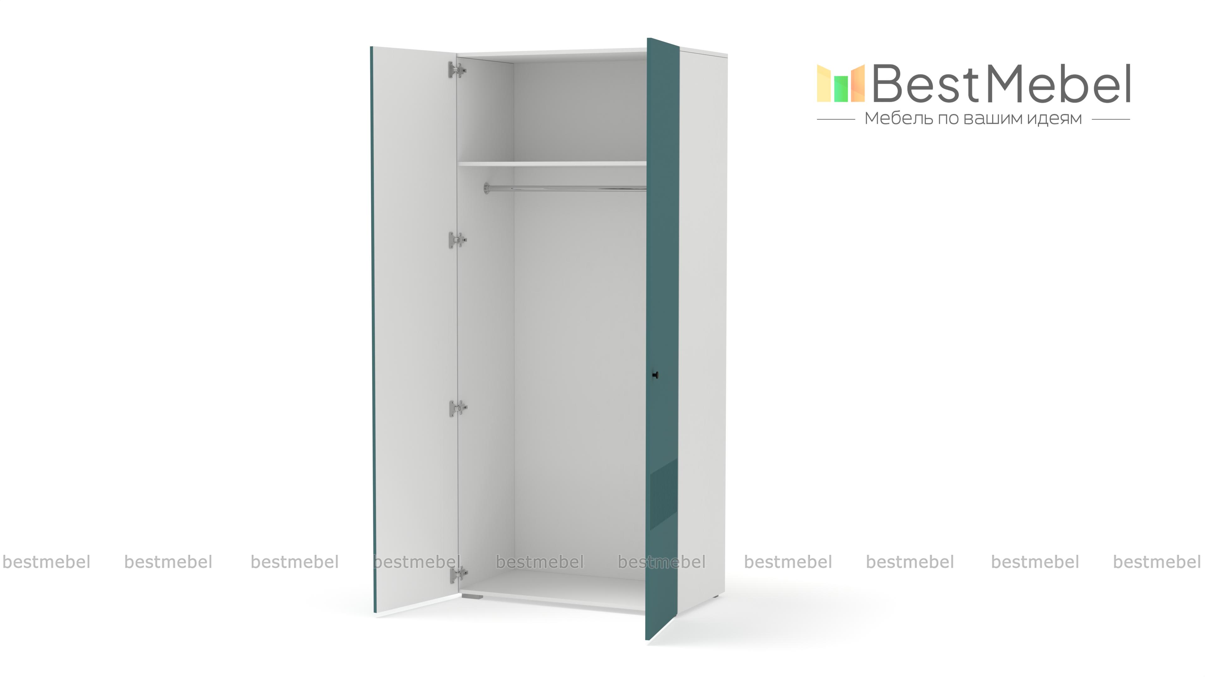 Шкаф распашной Джосс 2 BMS - Фото