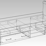 Схема сборки Кровать детская с ящиком Ултимо Школа BMS